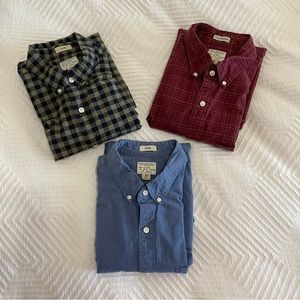 J Crew Button Down Shirts Bundle Size M
